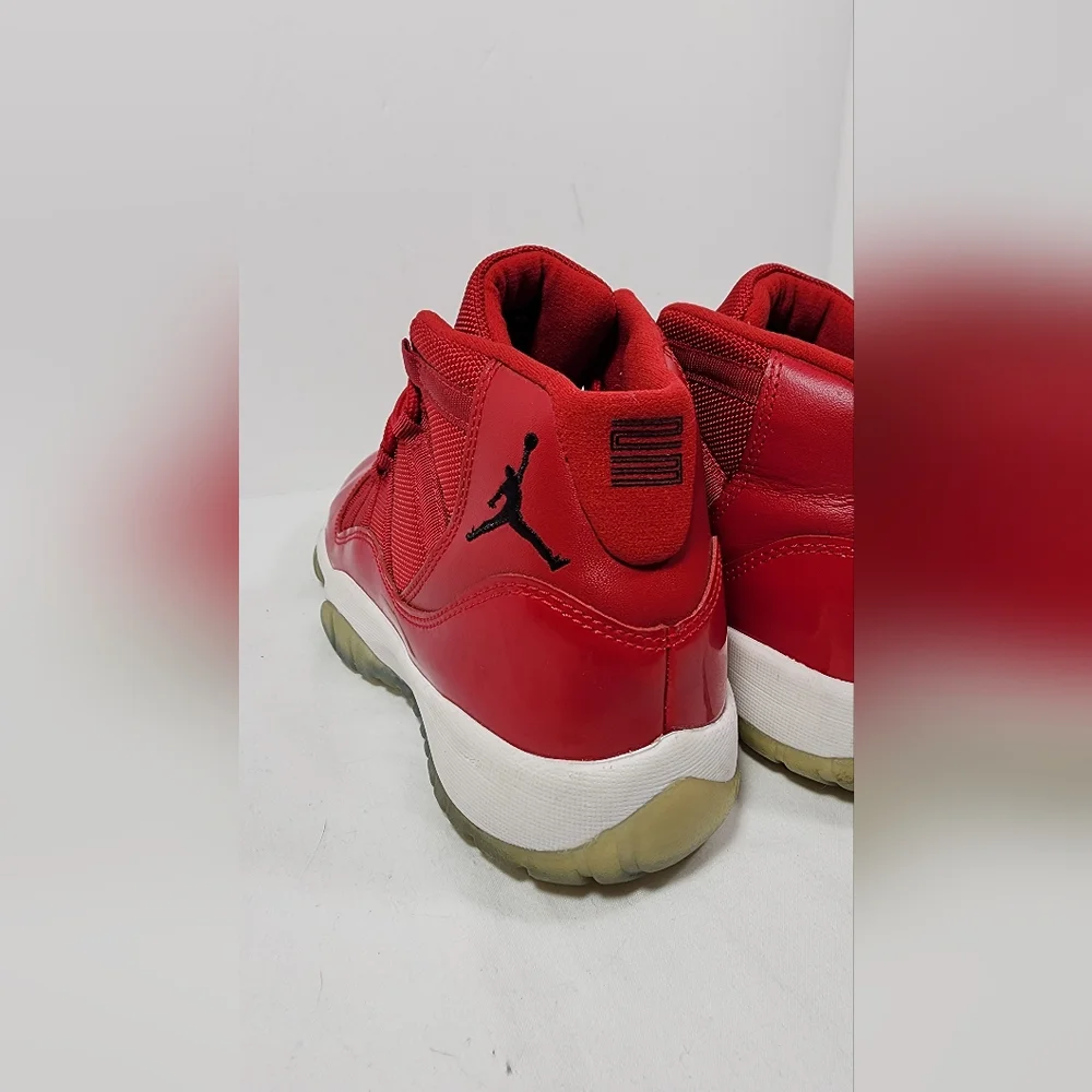 Nike Air Jordan 11 Retro Win Like '96 378038-623 Youth Size 6.0 Red - Picture 6 of 16